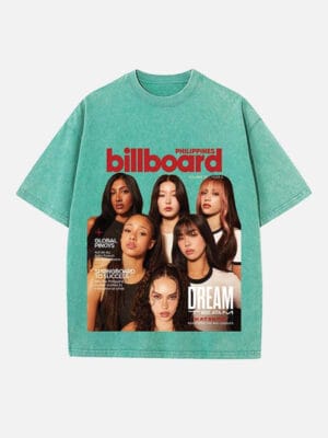 KATSEYE Print Round Neck T-shirt - Image 8