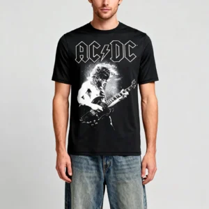 AC/DC Angus Electric PWR UP Tour Unisex T-Shirt - Image 4