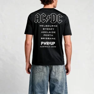 AC/DC Angus Electric PWR UP Tour Unisex T-Shirt - Image 5