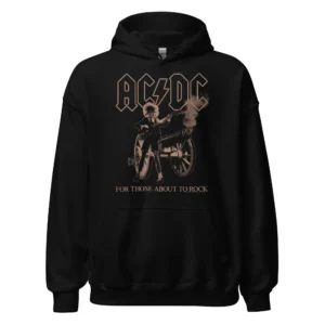 AC/DC For Those About To Rock Unisex Hoodie