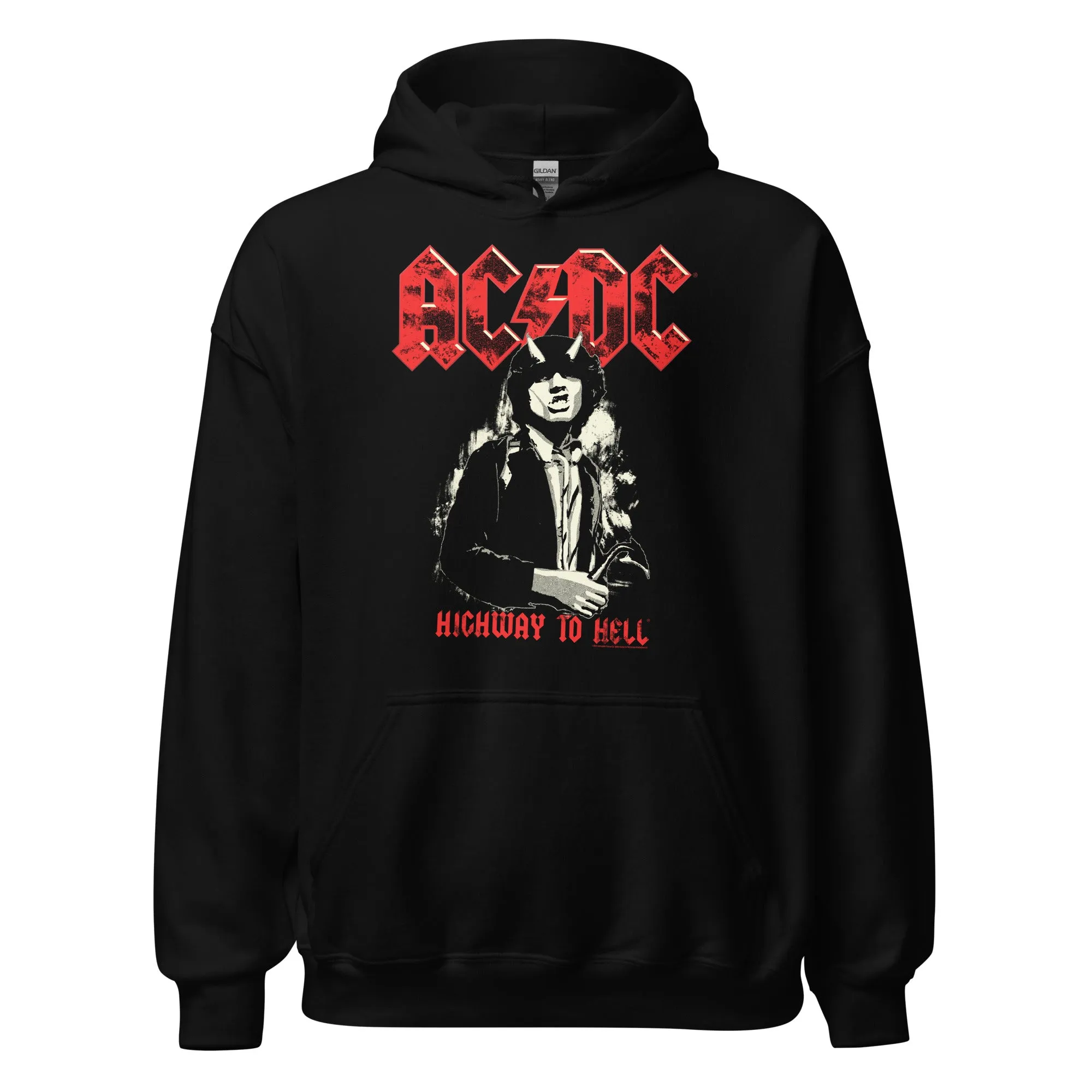 ACDC Highway To Hell Unisex Hoodie AC/DC Highway To Hell Unisex Hoodie - Image 1