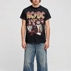 AC/DC Highway to Hell Track List Unisex T-shirt - Image 2
