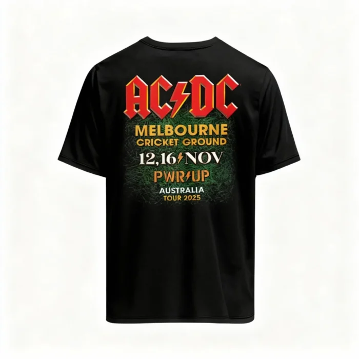 AC/DC Melbourne PWR UP Tour Unisex T-shirt - Digheigg