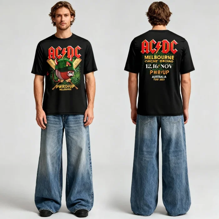AC/DC Melbourne PWR UP Tour Unisex T-shirt - Digheigg