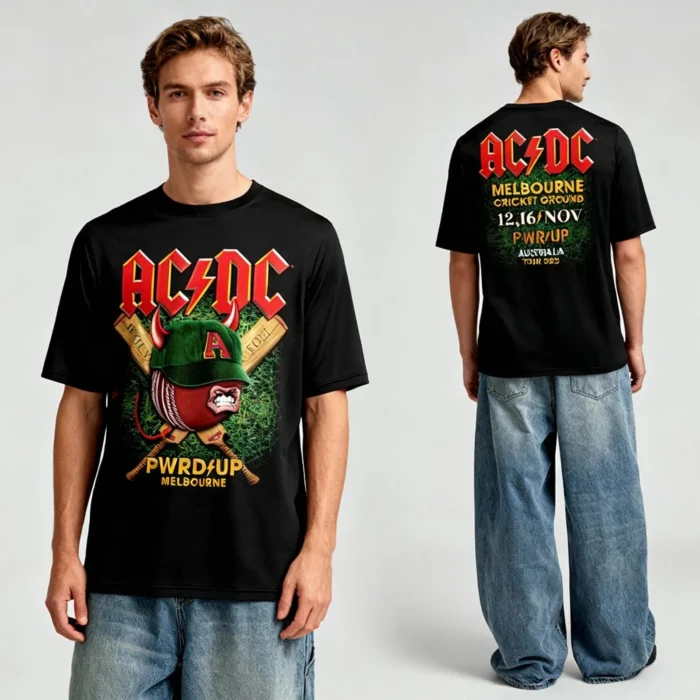 AC/DC Melbourne PWR UP Tour Unisex T-shirt - Digheigg