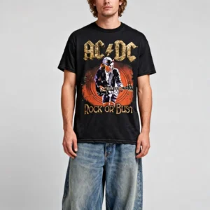 AC/DC Rock or Bust Double Sided Unisex T-shirt - Image 2