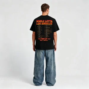 AC/DC Whole Lotta Rosie LA PWR UP Tour Unisex T-shirt - Image 3