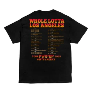 AC/DC Whole Lotta Rosie LA PWR UP Tour Unisex T-shirt - Image 4