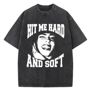 Billie Eilish Hit Me Hard and Soft Unisex Washable T-Shirt