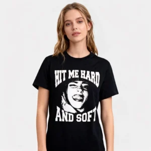 Billie Eilish Hit Me Hard and Soft Cotton Unisex T-shirt - Image 2