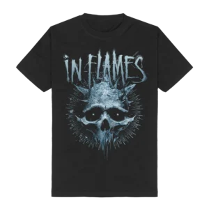 In Flames In Chains T-Shirts Frozen Jester Skull T-Shirt Rotten Time Hoodie - Image 2