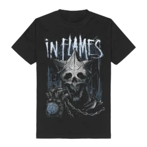 In Flames In Chains T-Shirts Frozen Jester Skull T-Shirt Rotten Time Hoodie
