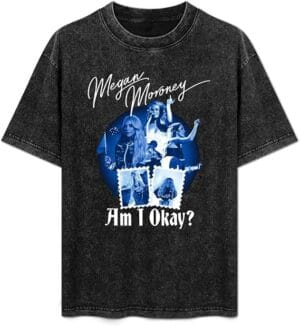 Megans Am I Okay Moroneys Shirt Merch Tshirt Vintage Graphic Tee for Women Men - Image 5
