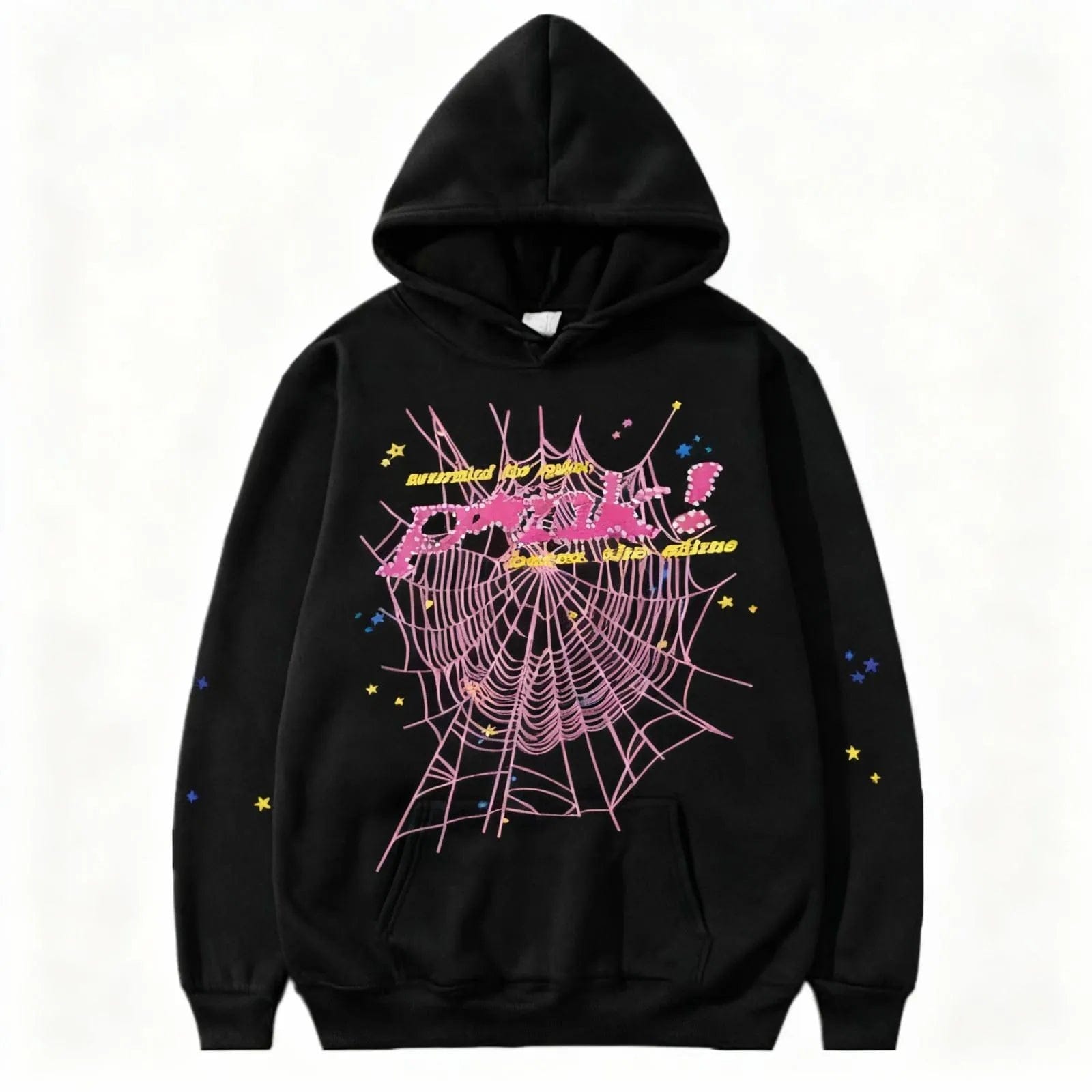 Our_Y2K_spider_web_hoodie_1 Women Men Spider Hoodies Y2k Pullover Sweatshirt Spider Web Unisex Graphic Long Sleeve Sweatshirt Streetwear - Image 1