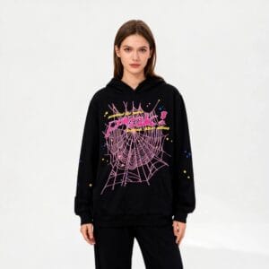 Women Men Spider Hoodies Y2k Pullover Sweatshirt Spider Web Unisex Graphic Long Sleeve Sweatshirt Streetwear - Image 2