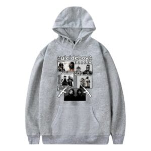 Printed Pullover Hoodie Graphic Hip Hop Merch Hoodie Rapper Hooded Sweatshirt for Men Women - Image 6