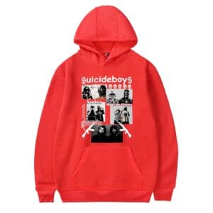 Printed Pullover Hoodie Graphic Hip Hop Merch Hoodie Rapper Hooded Sweatshirt for Men Women - Image 8