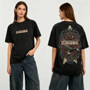 Scorpions Sixty Years of Rock N Roll Unisex T-Shirt - Image 3
