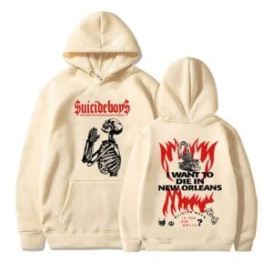 Vintage Graphic Rapper Hoodie Printed Hooded Sweatshirt Hip Hop Merch Pullover Hoodie for Men Women - Image 3