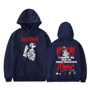 Vintage Graphic Rapper Hoodie Printed Hooded Sweatshirt Hip Hop Merch Pullover Hoodie for Men Women - Image 5