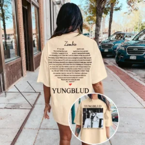 Yungblud & Zombie Cotton Unisex T-shirt - Image 2