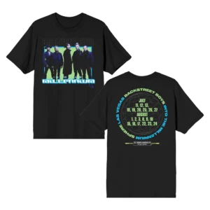 Backstreet Boys Into the Millennium Denim Wash Dateback Tee