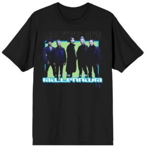 Backstreet Boys Into the Millennium Denim Wash Dateback Tee - Image 2