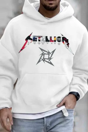 Metallica Album Print Round Neck Unisex T-shirt - Image 3